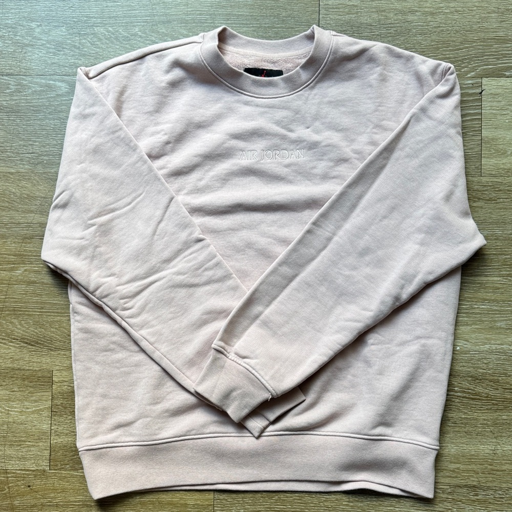 Jordan Men's Light Pink Crewneck Sweater